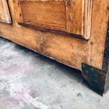 Wood and zinc cabinet