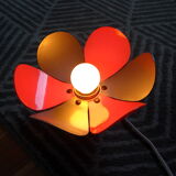 Sixties flower wall lamps