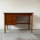 Teak Desk, Denmark 1960s/1970s, Vintage, Mid-C Modern