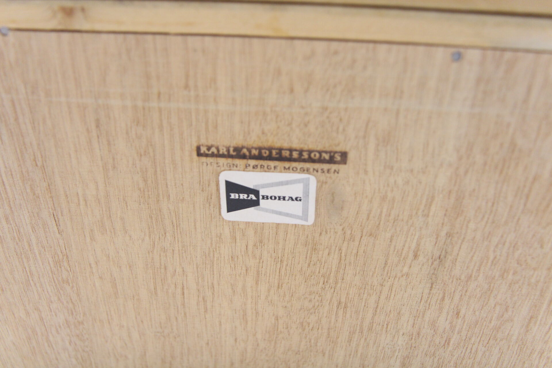 Library "Öresund", Børge Mogensen, Sweden, 1960