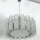 Set of two Mid-Century Murano glass element chandeliers. Italy 1960s