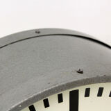 Double sided railway clock from pragotron, 1970