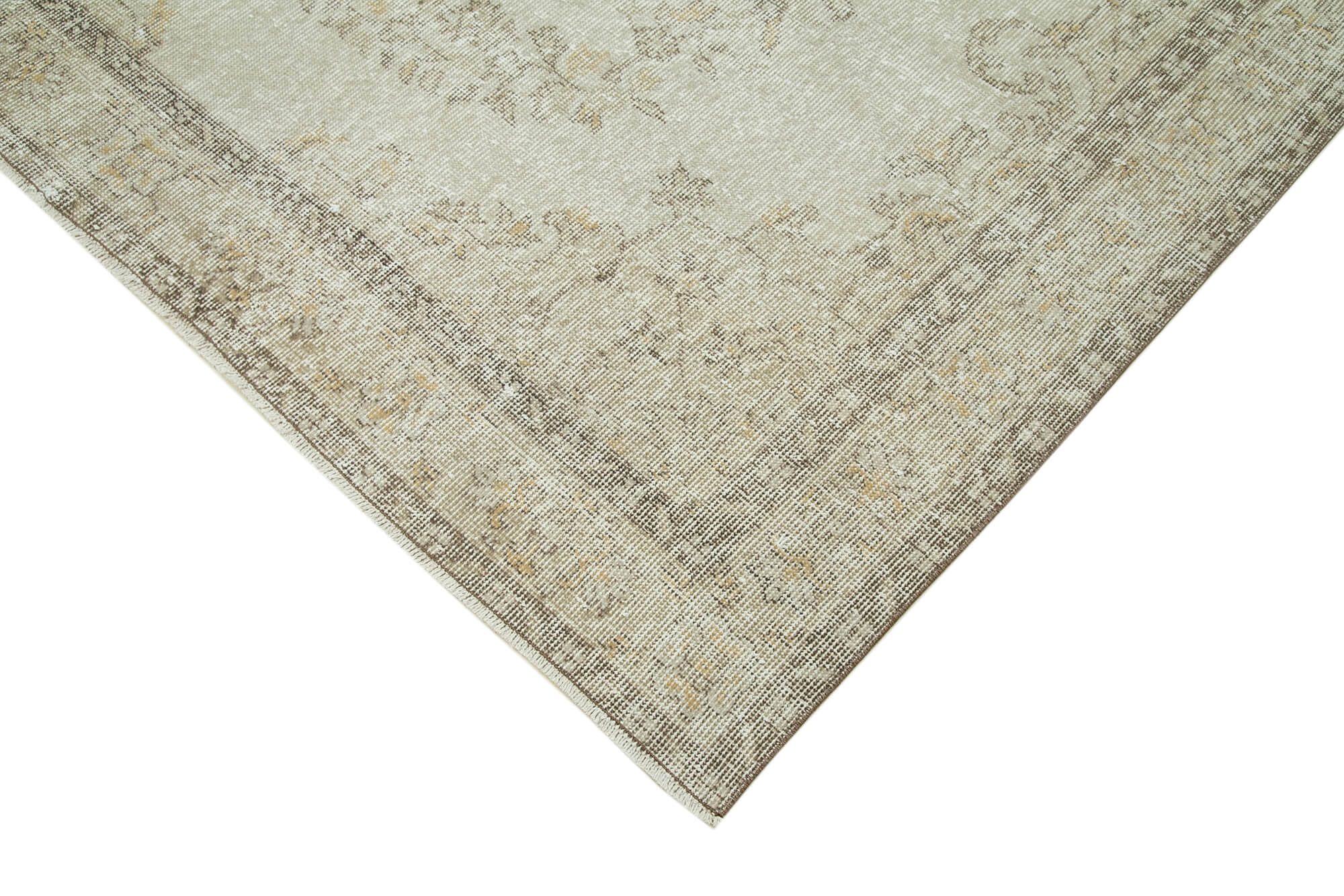 Handmade Unique Oriental Beige Rug 189 cm x 307 cm - 36637