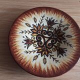 FAIENCE PLATE QUIMPER FOUILLEN