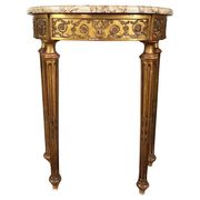 Console "Demi-Lune" Style Louis XVI Période Napoléon III