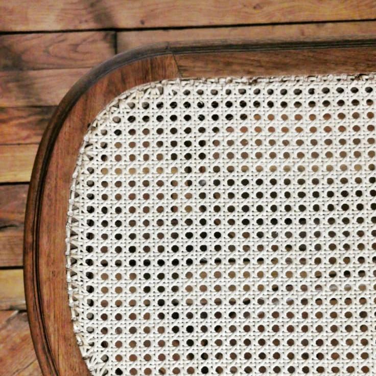 Louis XVl cane bench