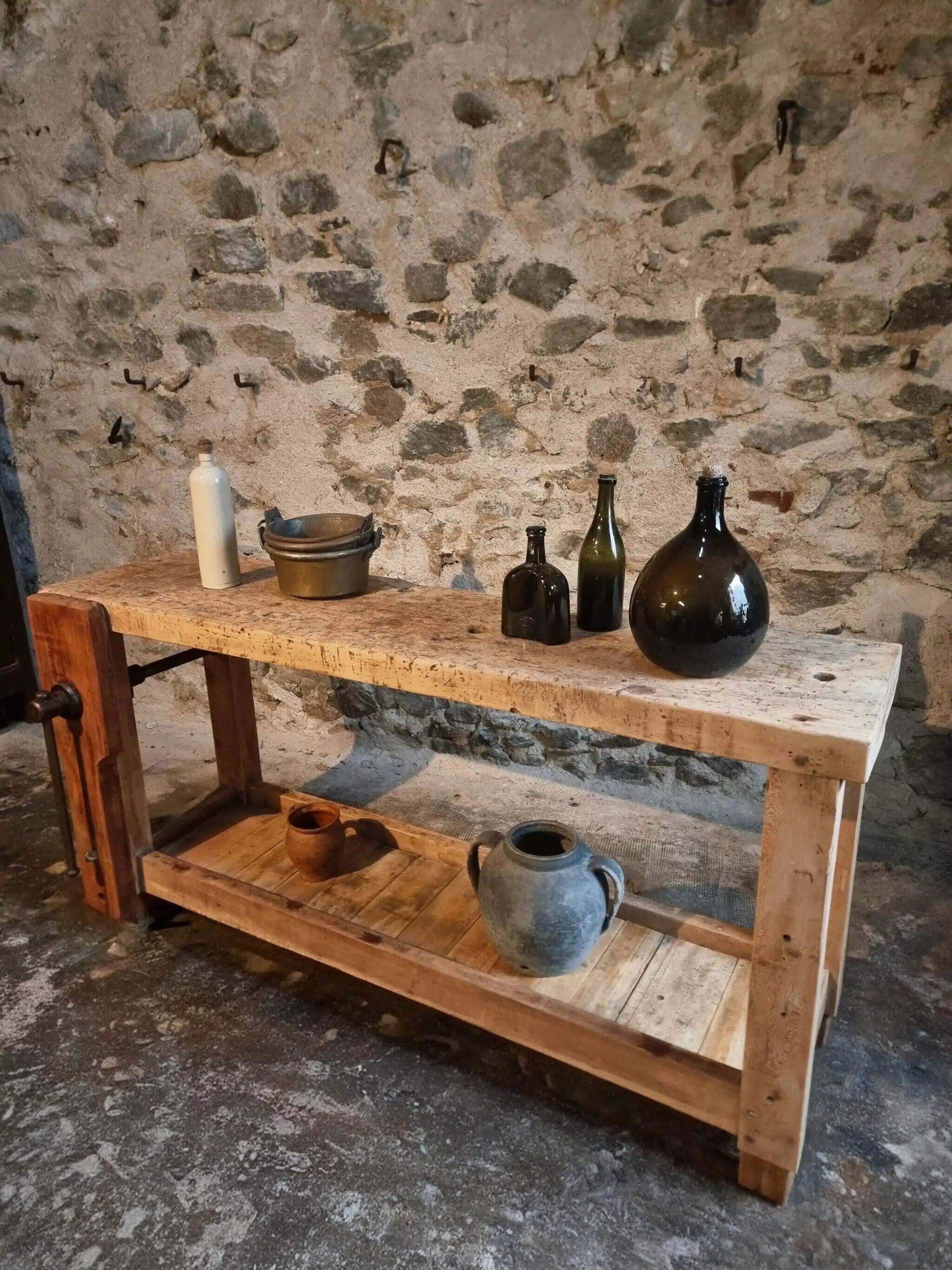 French antique console table, around 1900.