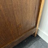 Vintage compass foot chest of drawers