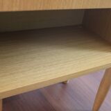 Vintage wooden bedside table