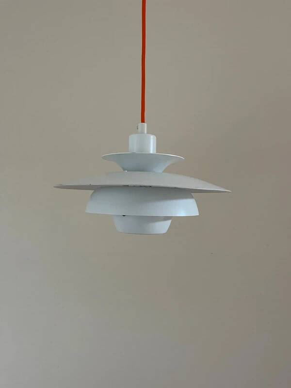Vintage Danish pendant in style of Louis Poulsen