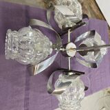 Helena Tynell bubble molded glass chandelier