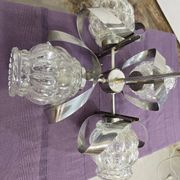 Luste verre moulé bullé Helena Tynell