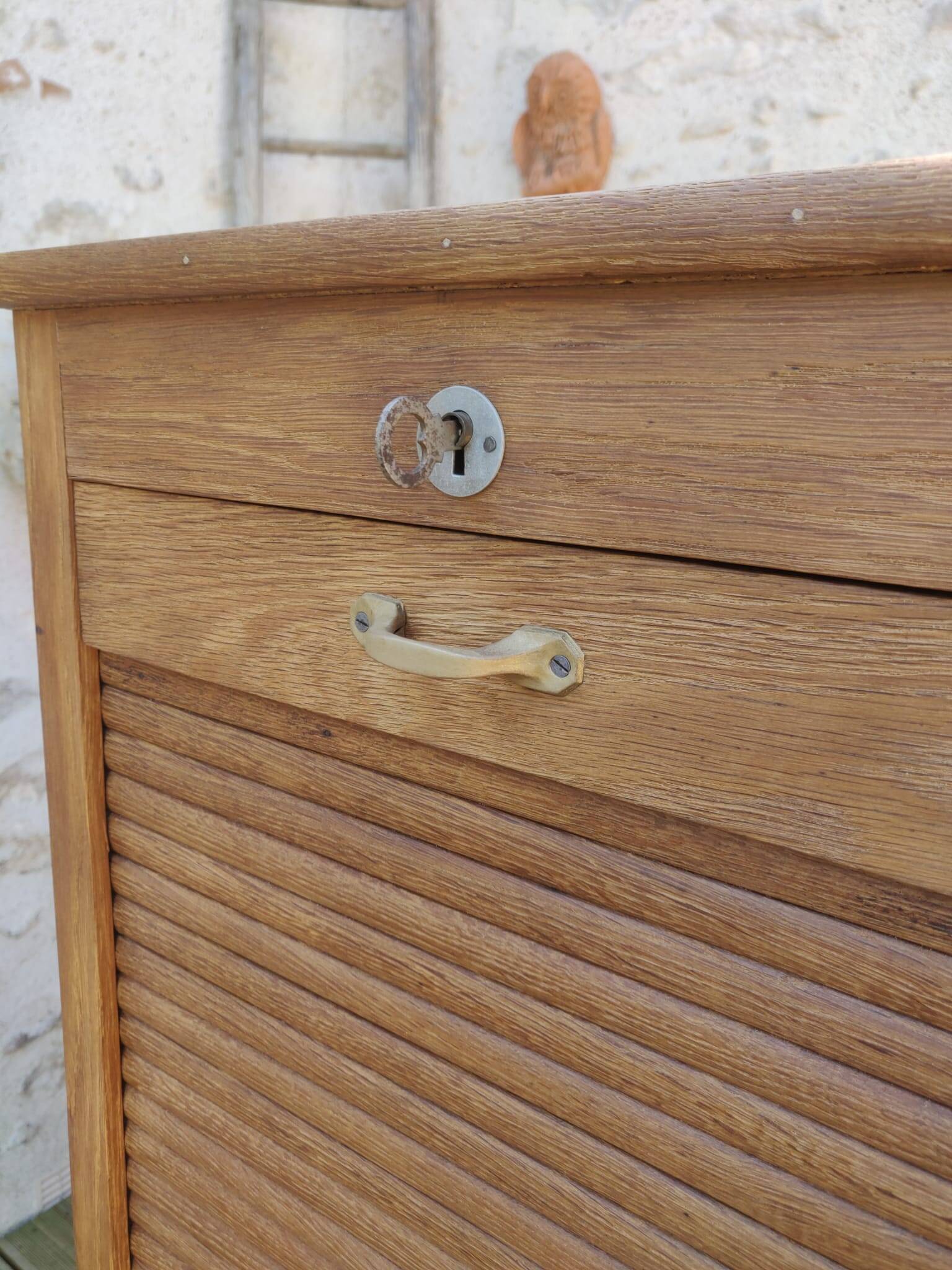 Old restored filing cabinet