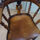 Chaise à Bascule Windsor Antique du 19ème Siècle