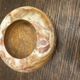 Vintage Orange Marble Ashtray Diameter 12 cm