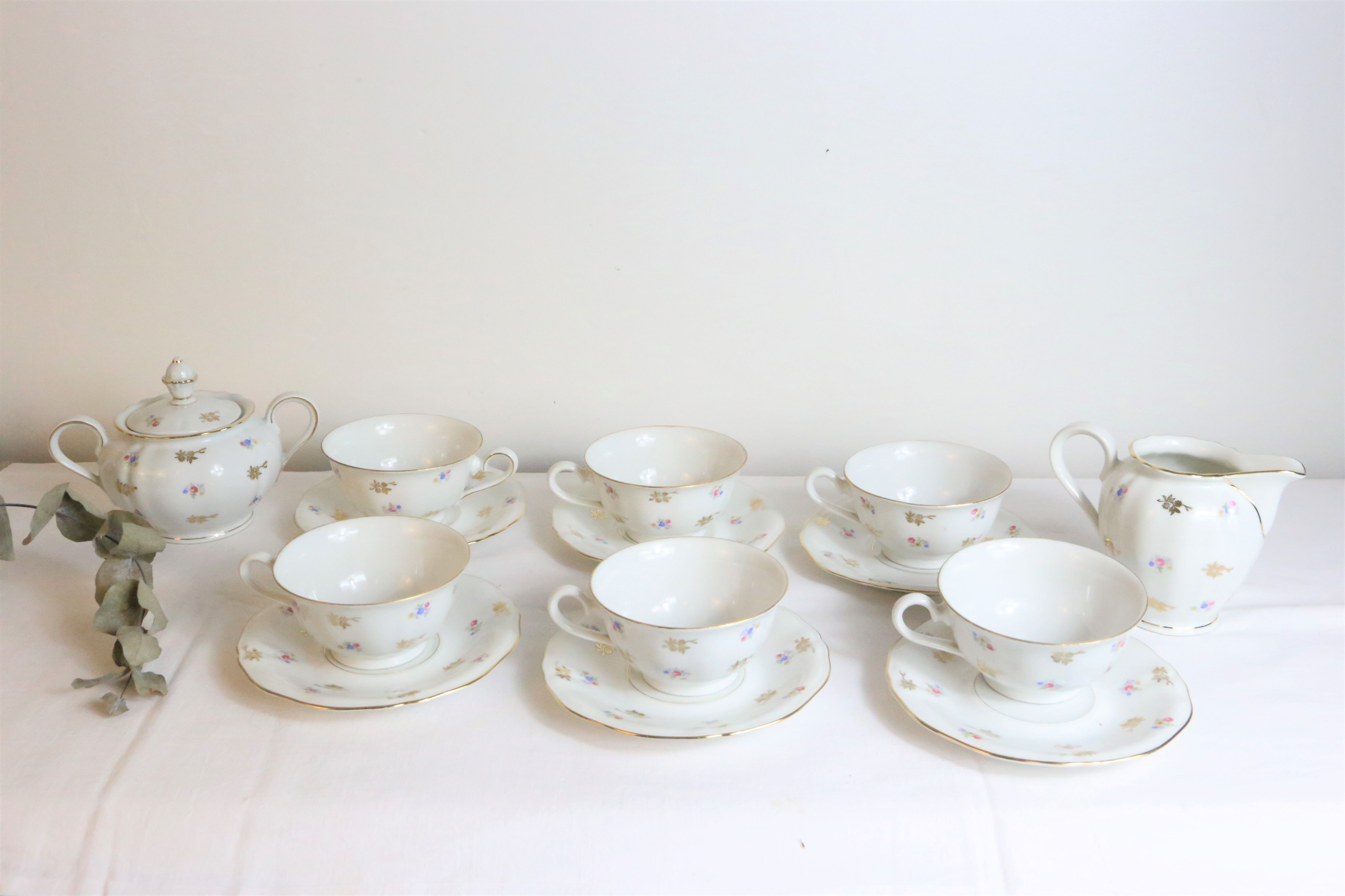 Porcelain coffee service, Bavaria