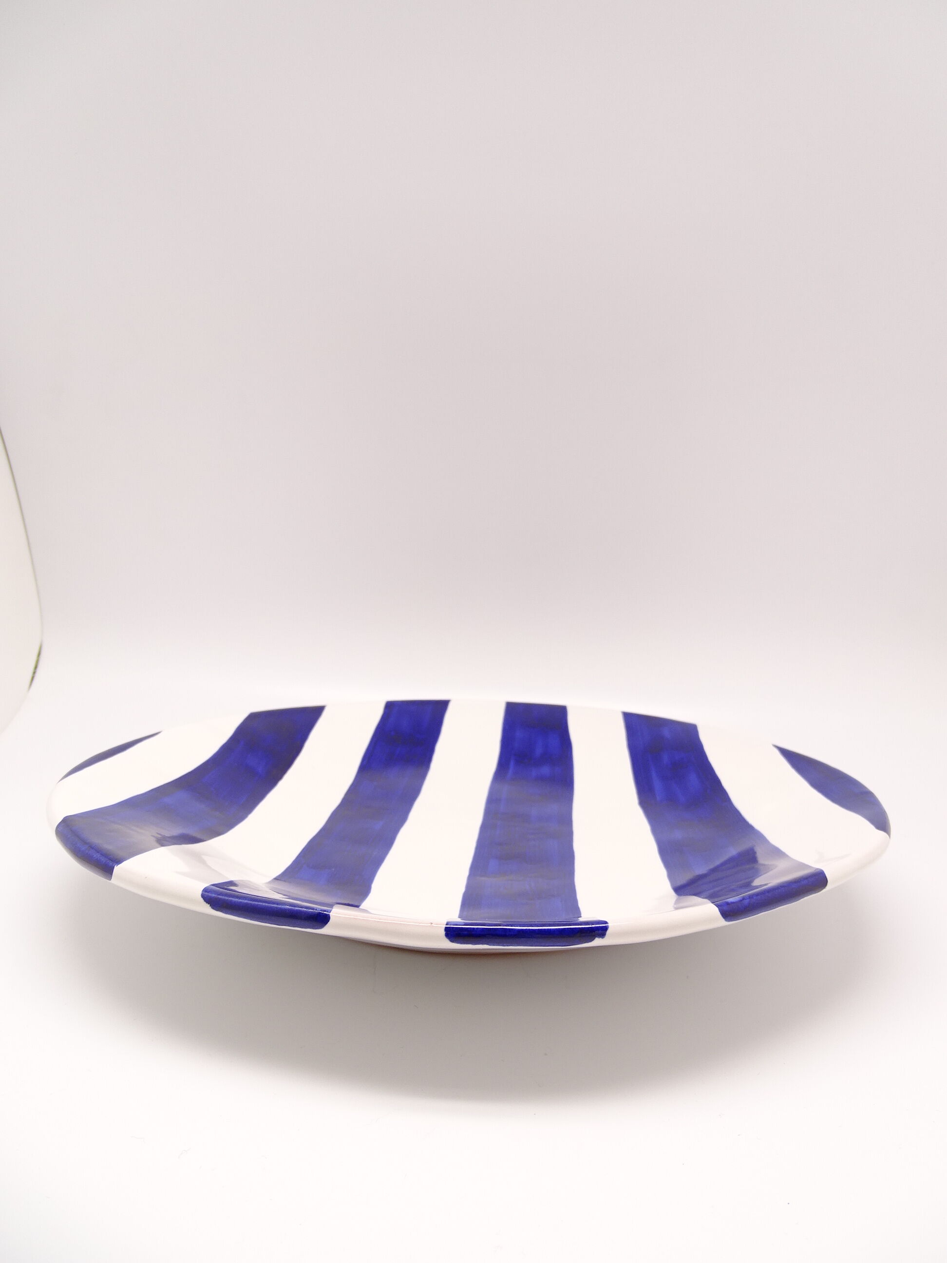 Blue-white ceramic dish