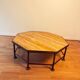 French Octagonal Travertine Coffee Table in the Style of Maison Jansen, 1960s