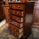 Chest of drawers with 6 drawers mahogany style Restoration