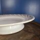 Old dish on foot / porcelain compotier moulin des loups