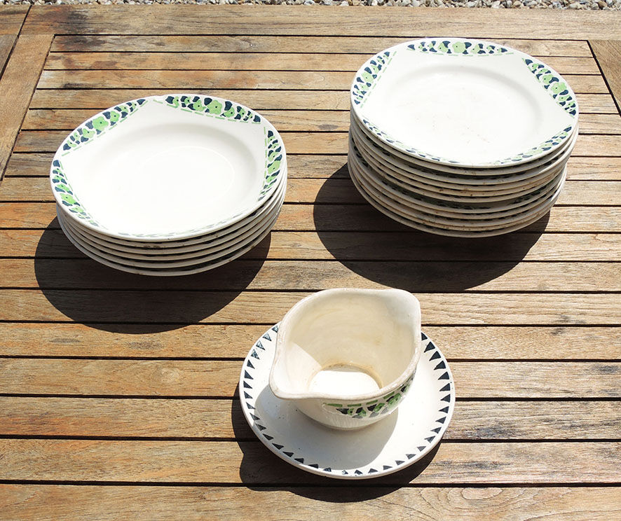 Former iron earth tableware service longchamps – cannes