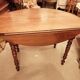 Table ronde noyer