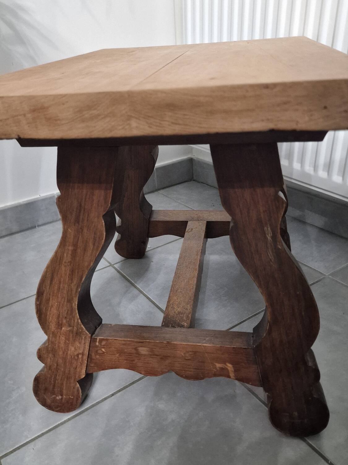 Wooden coffee table