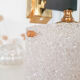 Wall sconce style vintage empire perspex granulated