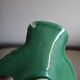 Grand plat poisson vert Sarreguemines vintage