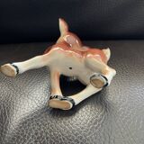 Porcelain doe figurine