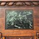 6 walnut chairs - renaissance style marble 19th century