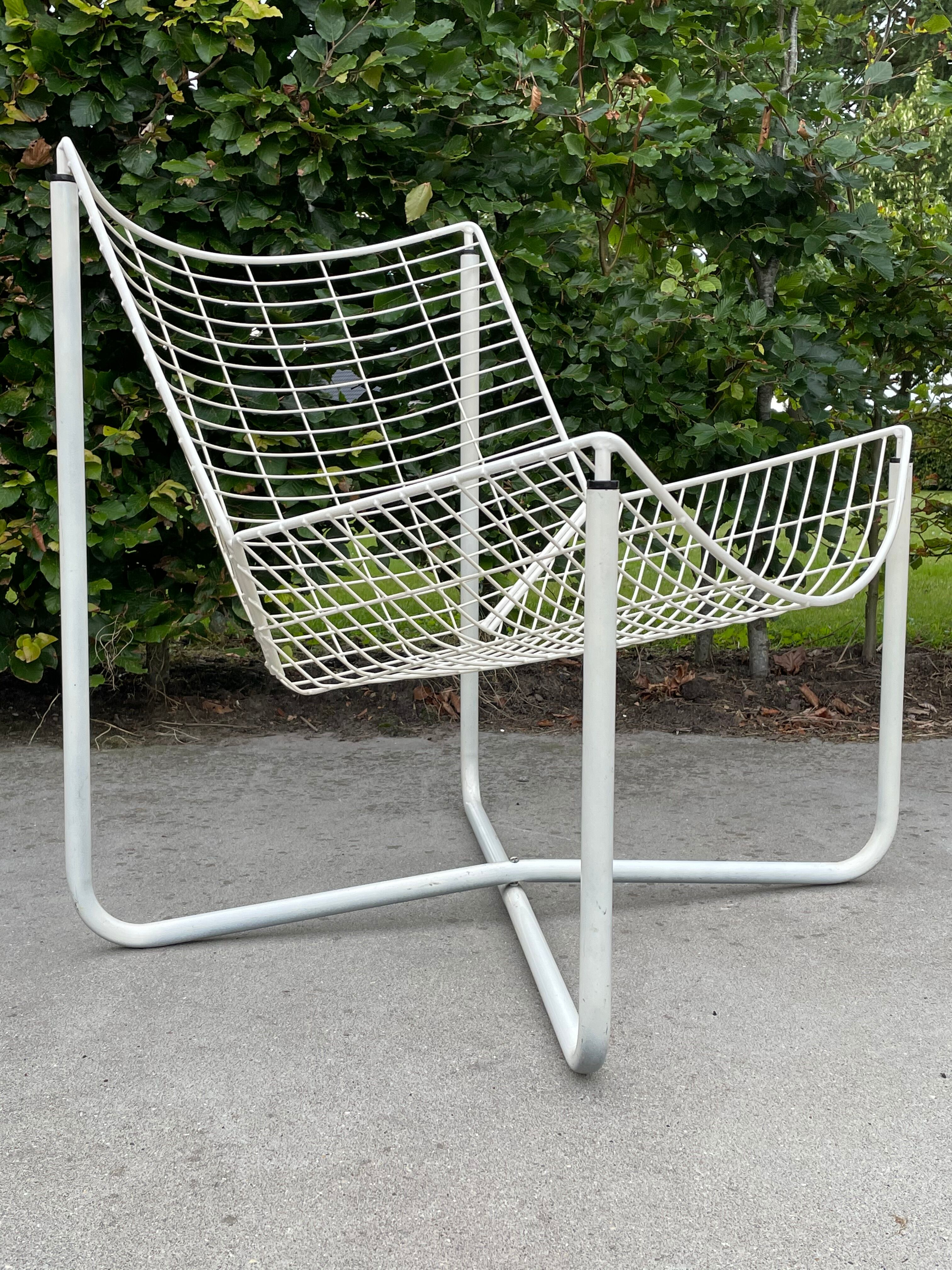 Vintage Niels Gammelgaard Jarpen chair white Ikea