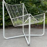 Vintage Niels Gammelgaard Jarpen chair white Ikea