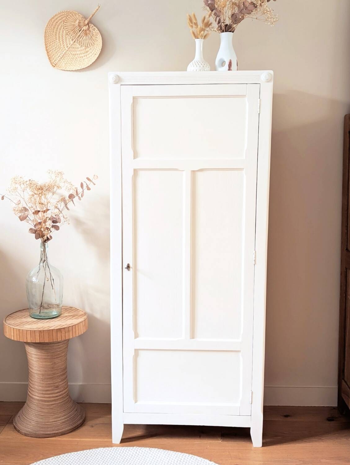 Renovated vintage Parisian bonnet wardrobe