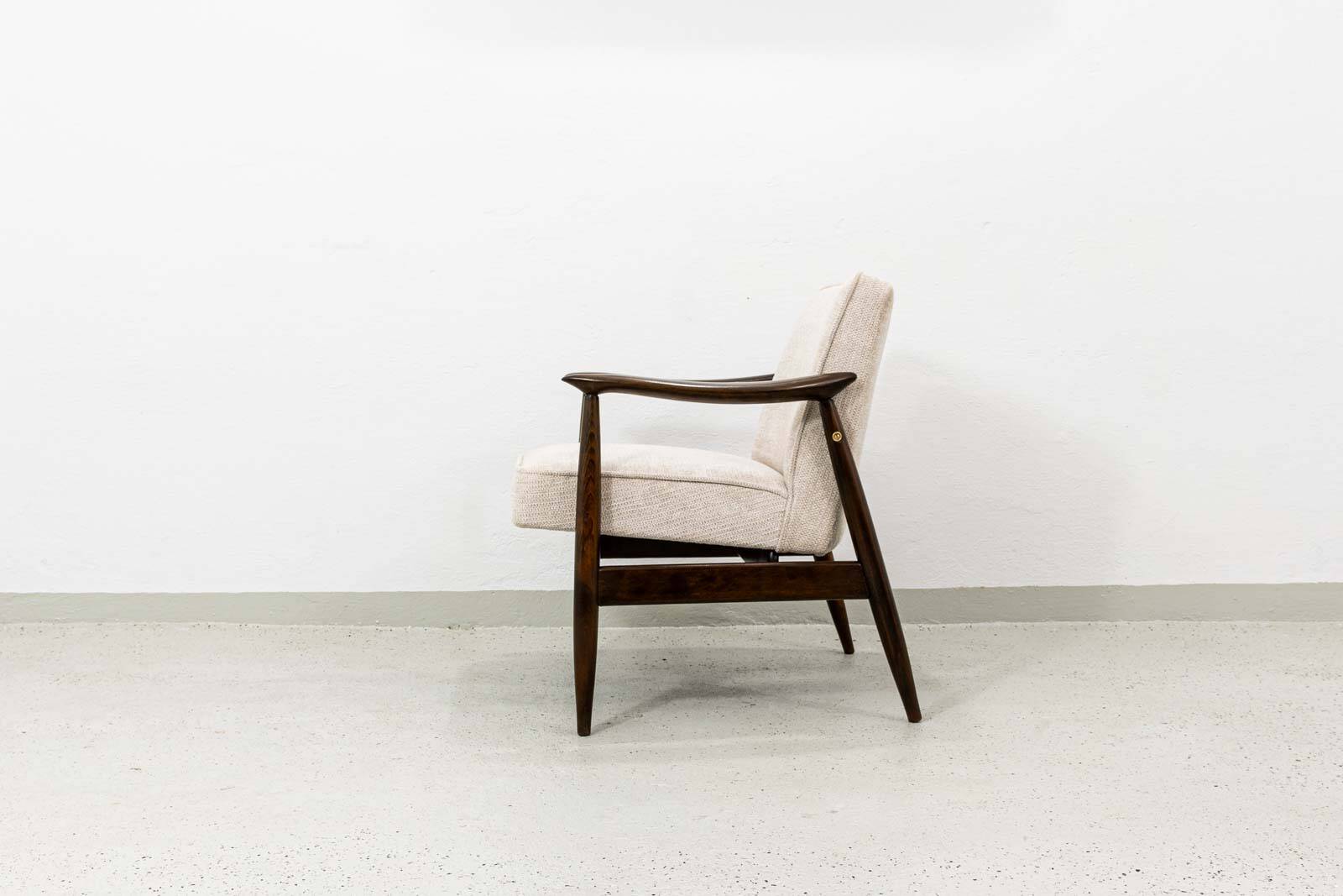 Mid-century armchair GFM-87 by Juliusz Kędziorek, GFM, Poland,