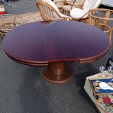 Round table in rosewood 60's