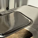 Vintage engraved rectangular platter 31x41