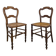 Pair of bedroom chairs from the late 19th century.