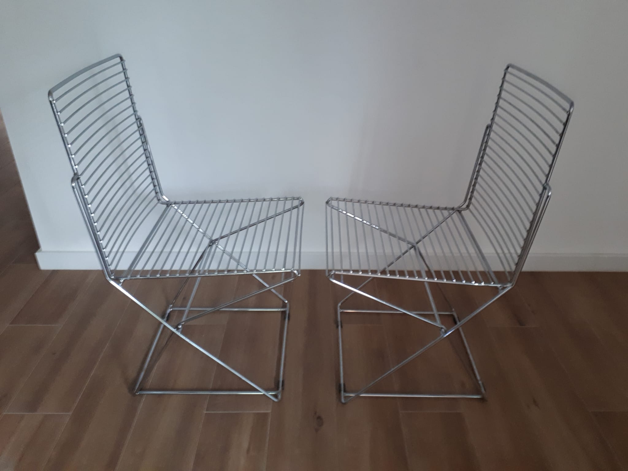 Set of four chairs, Germany, 80s
