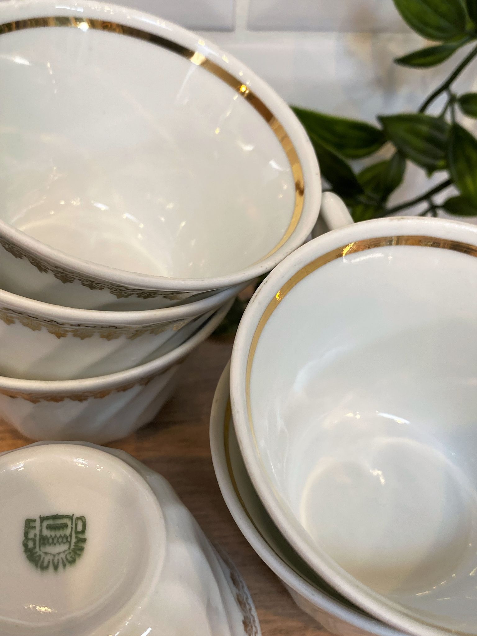 Set de 6 tasses à café Chauvigny F. Deshoulières