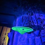 Art Deco ceiling light by A. Delatte in Ouraline