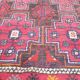Oriental wool rug entirely handmade