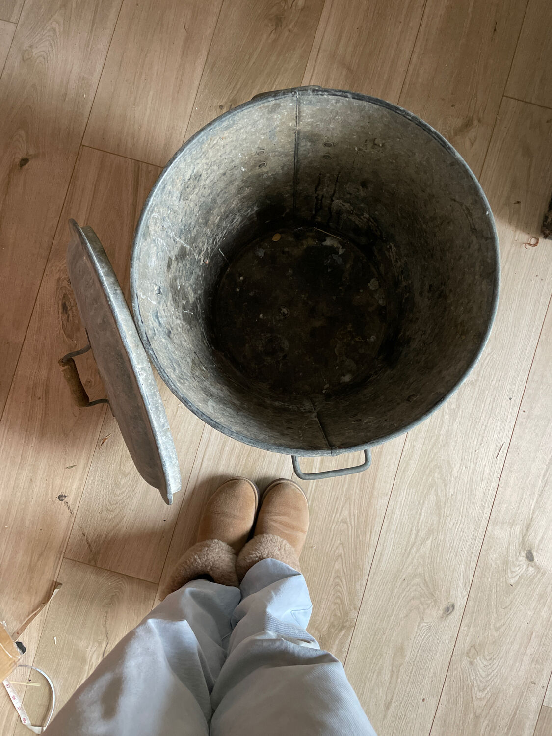 Lessiveuse zinc galvanisé
