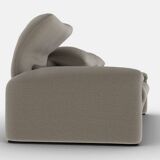 High-end gray sofa Maralunga by Vico Magistretti for Cassina