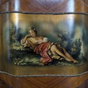 Meuble d'appui vernis Martin de style Napoléon III