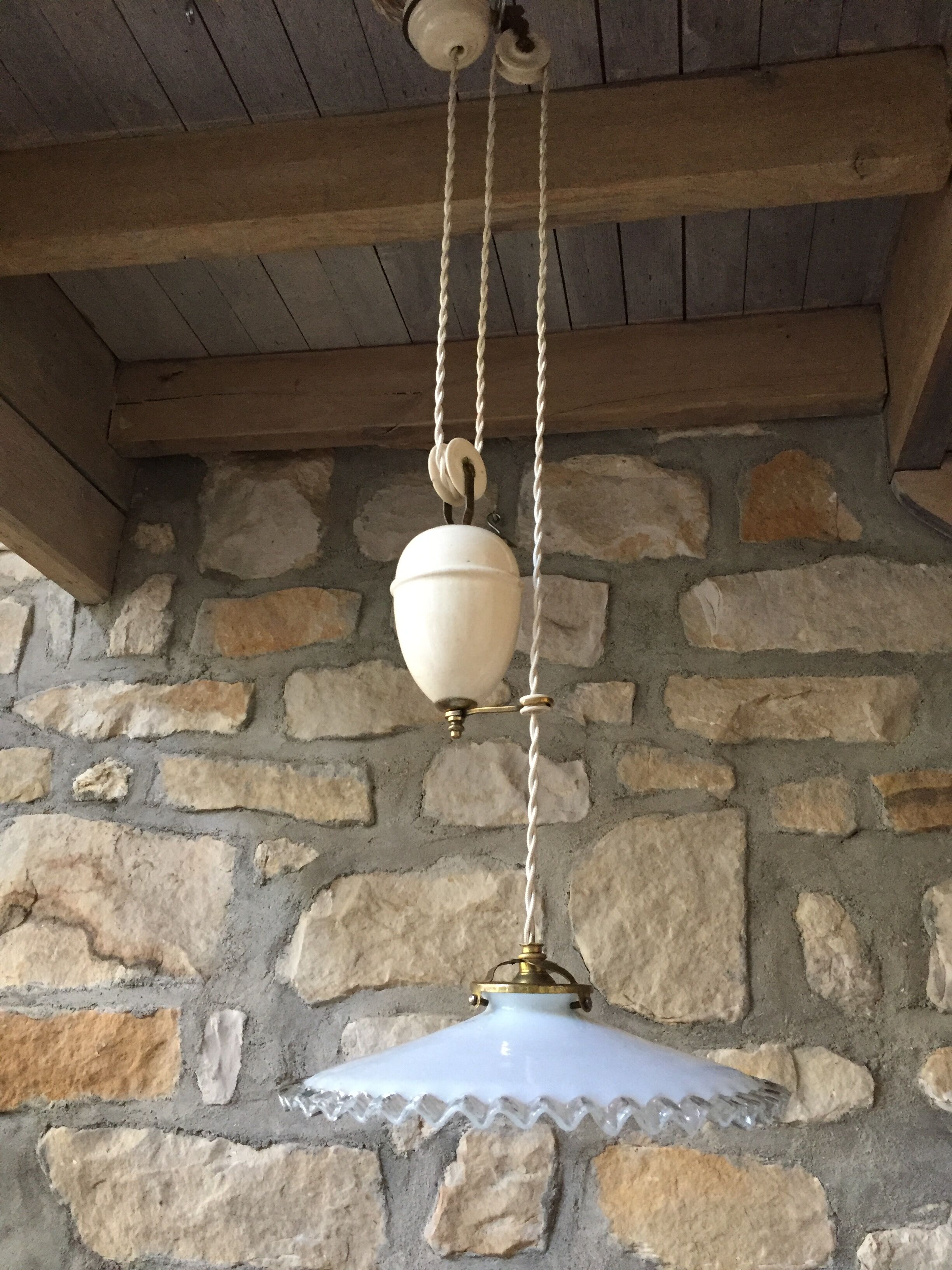 Old hanging lamp
