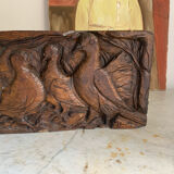 Carved wooden room decoration