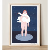 The Nostalgic, A4 Risograph, Limited Edition