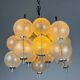 "Sterrenbeeld" Murano bubbled glass chandelier by Raak, Netherlands, 1960s