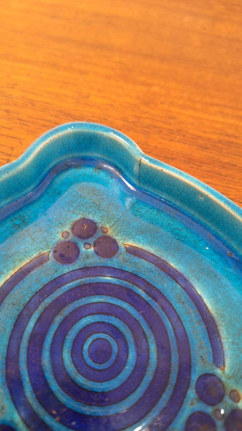 Ashtray or trinket tray Longwy Atelier Primavera